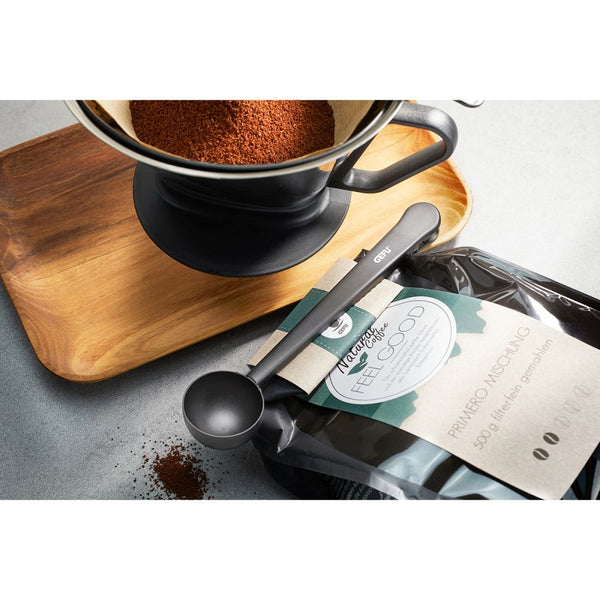 Cuchara Medidora de Café con Clip Color Negro Modelo Clippo - GEFU - Secondary