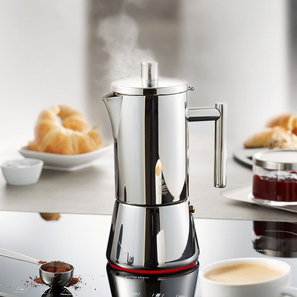 Cafetera Italiana de 6 Tazas Modelo Nando- GEFU - Gallery 2