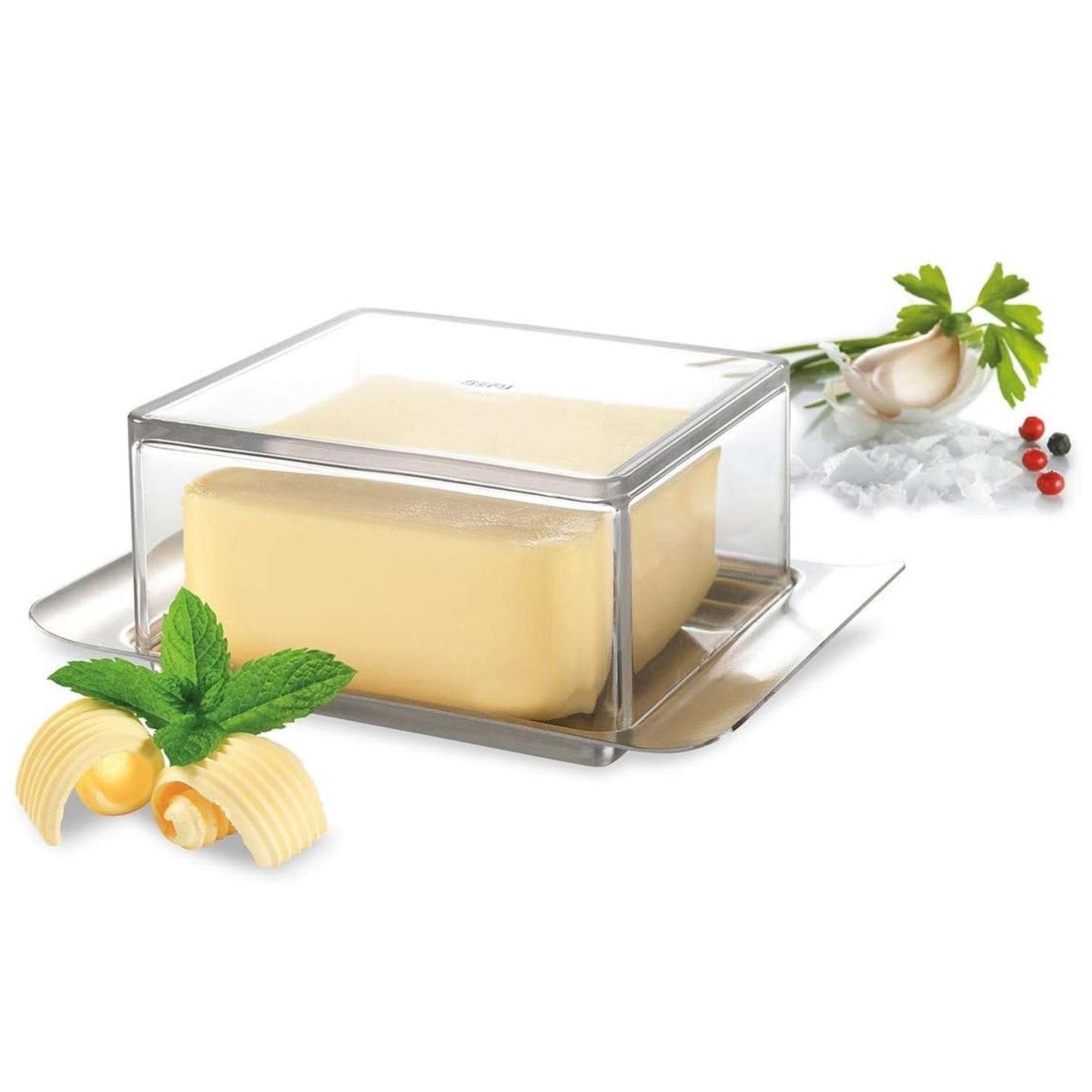 Mantequillera de 125gr de Acero Inoxidable Modelo Brunch - GEFU - Gallery 2