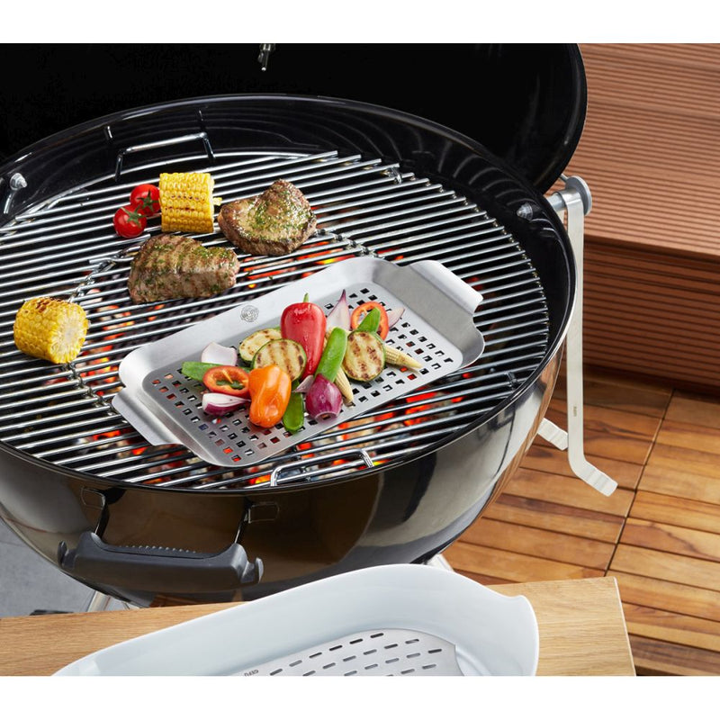Rejilla Pequeña para Parrilla de Acero Inoxidable 32 x 19 cm Modelo BBQ - GEFU - Image 2
