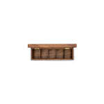 Caja para Té de 5 Compartimentos Modelo Vauxhall - IRONWOOD - Thumbnail 5