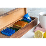 Caja para Té de 5 Compartimentos Modelo Vauxhall - IRONWOOD - Thumbnail 2