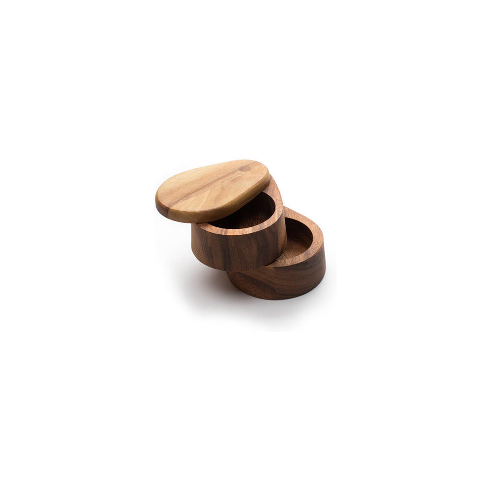 Salero Doble de Madera Modelo Himalayan - IRONWOOD - Gallery 1