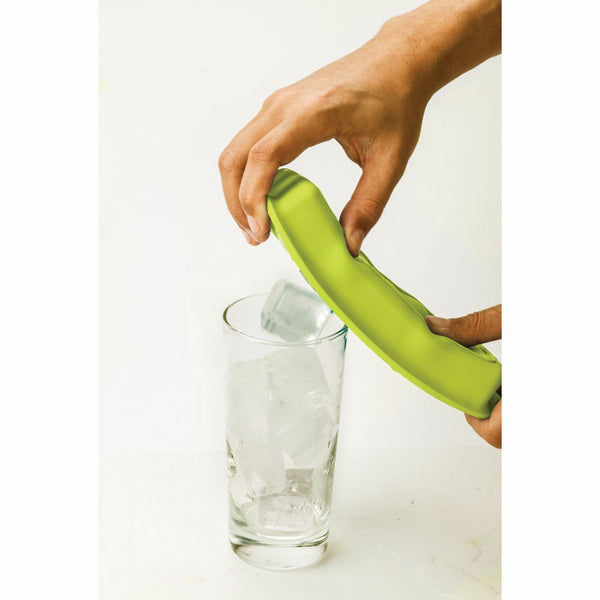 Molde para 10 Cubos de Hielo de Silicona Color Verde - JOIE - Secondary