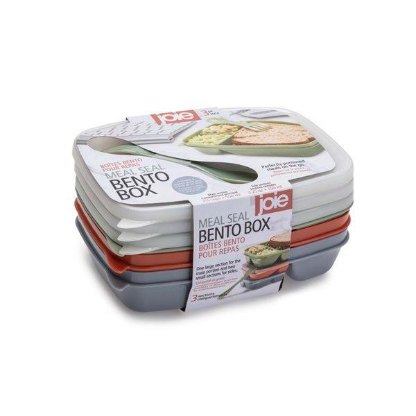 Set 3 Cajas Bento con Utensilio para Alimentos - JOIE - Secondary