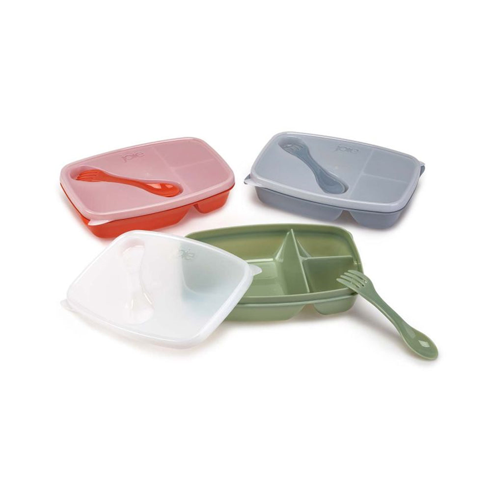 Set 3 Cajas Bento con Utensilio para Alimentos - JOIE - Gallery 1