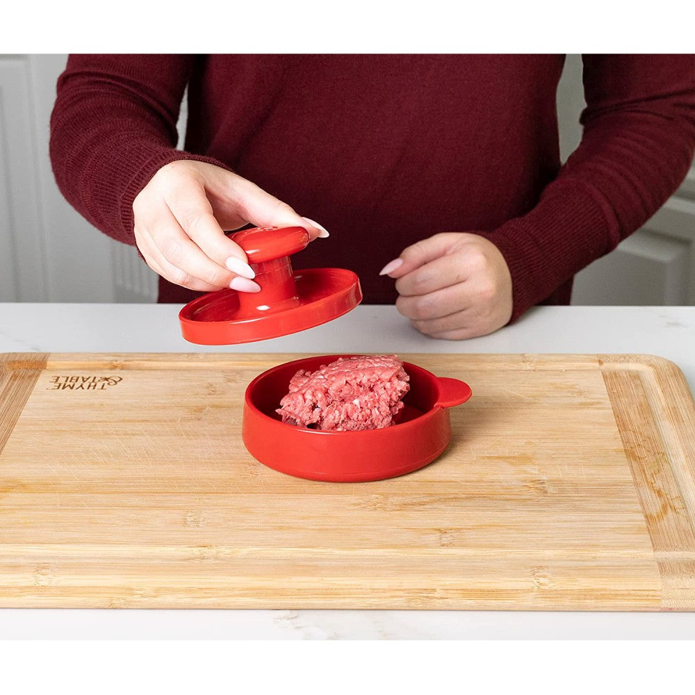Molde para Hamburguesas Color Rojo - JOIE - Gallery 4
