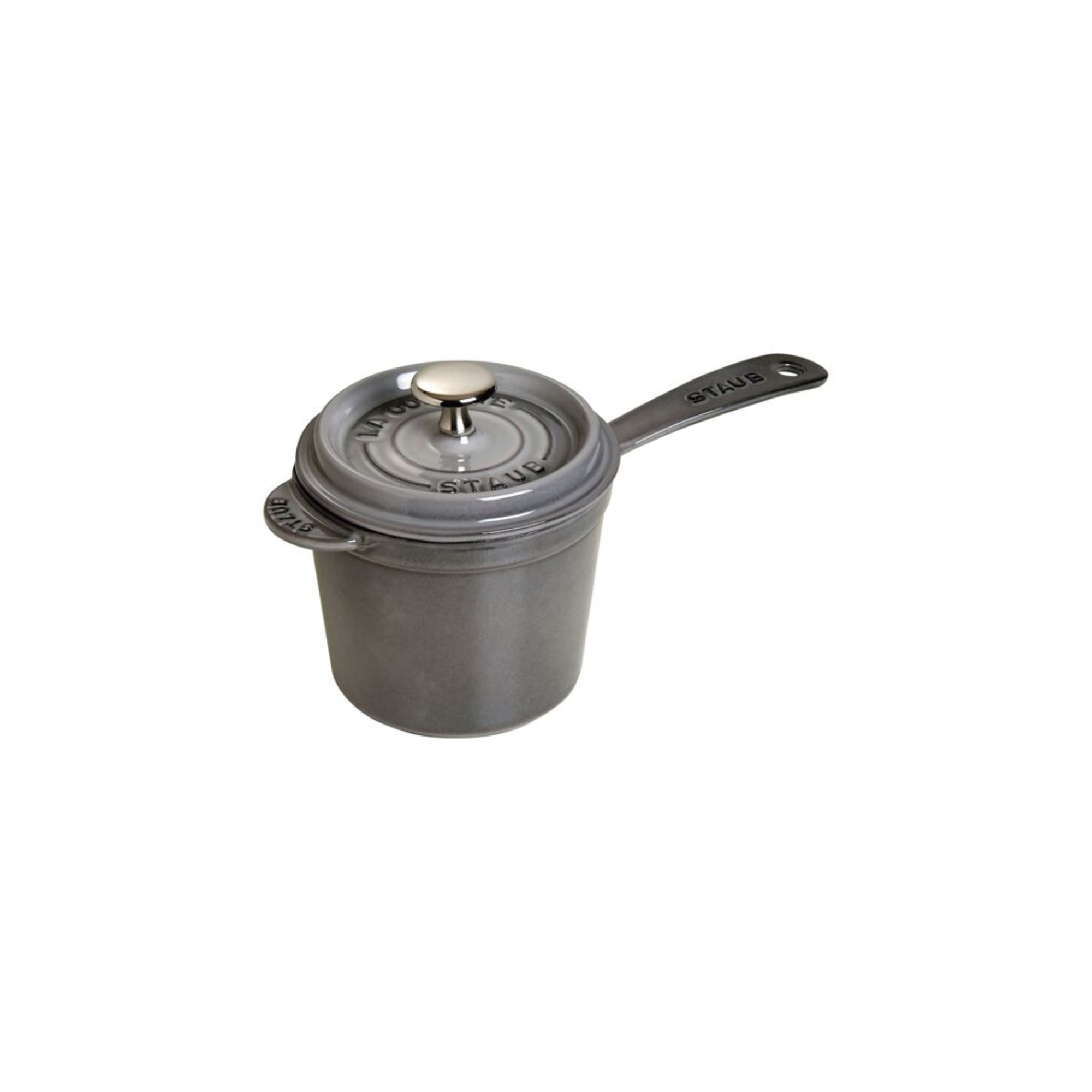 Salsera 1.2 Lts de Hierro Fundido 14 cm Color Gris Grafito - STAUB - Gallery 1