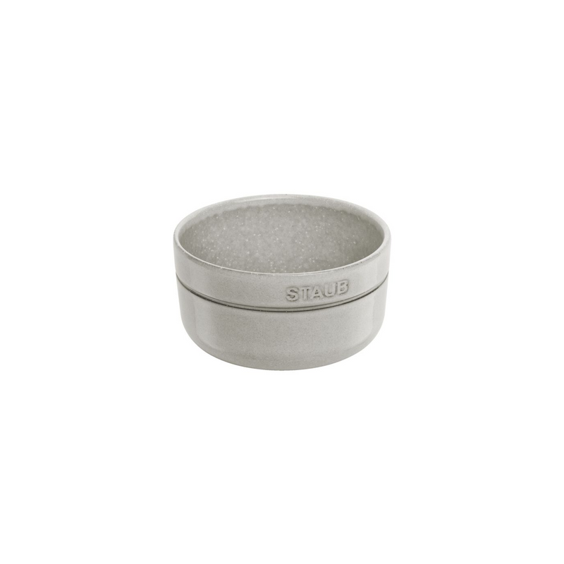 Bowl 0.4 Lts de Cerámica 12cm Color Trufa Blanca Staub - Image 1