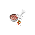 Molde para Hamburguesas Pequeño de Acero Inoxidable y Porcelana Ø7.8cm Spark - GEFU - Thumbnail 2
