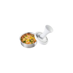Molde para Hamburguesas Pequeño de Acero Inoxidable y Porcelana Ø7.8cm Spark - GEFU - Thumbnail 1