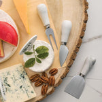 Set de 3 Cubiertos para Queso Acero Inoxidable y Marmol - MAISON DU FROMAGE - Thumbnail 3