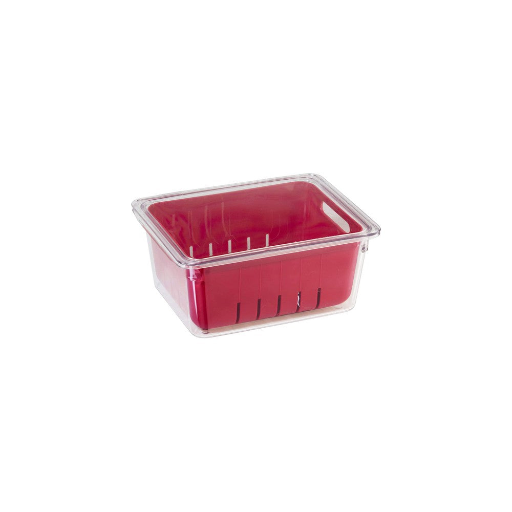 Recipiente con Colador para Berries Color Rojo - OGGI - Gallery 2