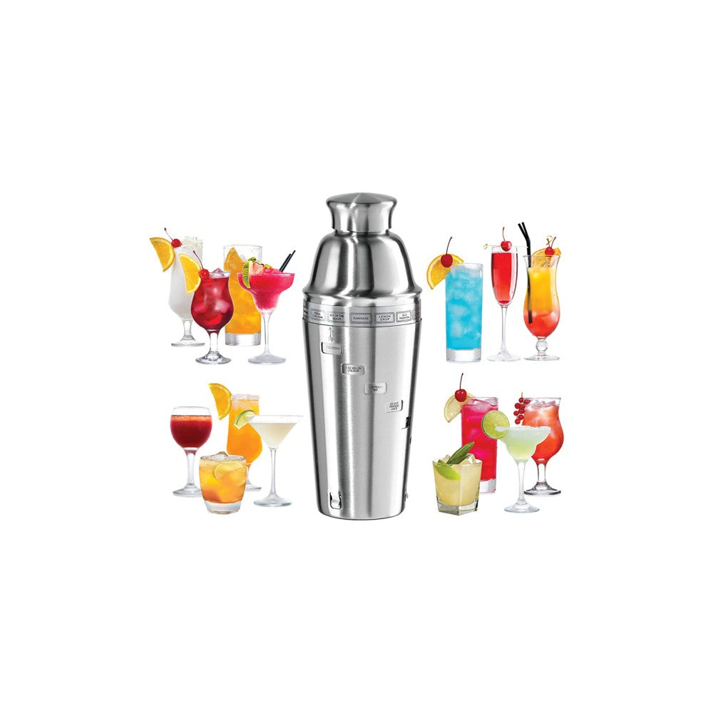Coctelera de Acero Inoxidable 1 Lt Modelo Dial A Drink - OGGI - Gallery 2
