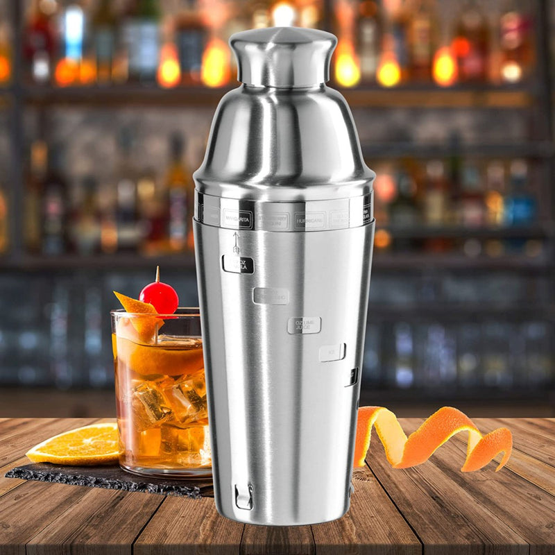 Coctelera de Acero Inoxidable 1 Lt Modelo Dial A Drink - OGGI - Image 6