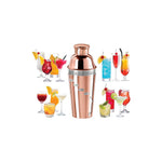 Coctelera de Acero Inoxidable 1 Lt Color Cobre Modelo Dial A Drink - OGGI - Thumbnail 2