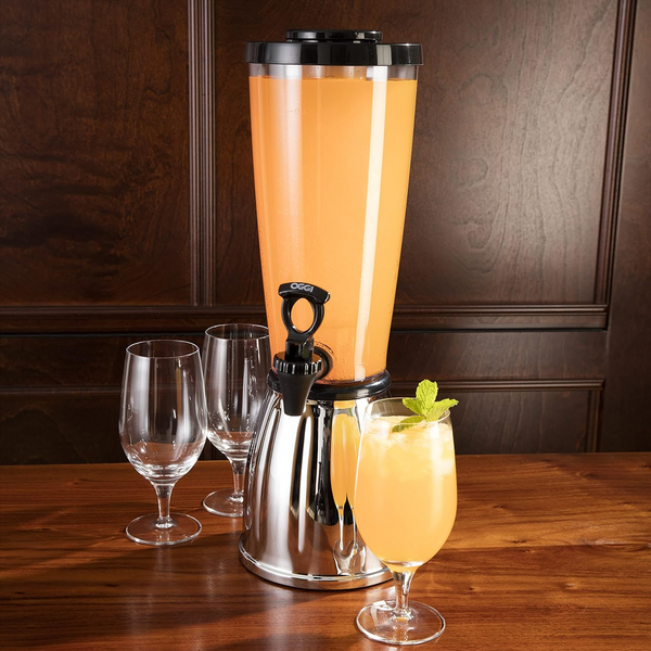 Dispensador de Bebidas con Tubo de hielo de 2.8 Lts Acero - OGGI - Secondary