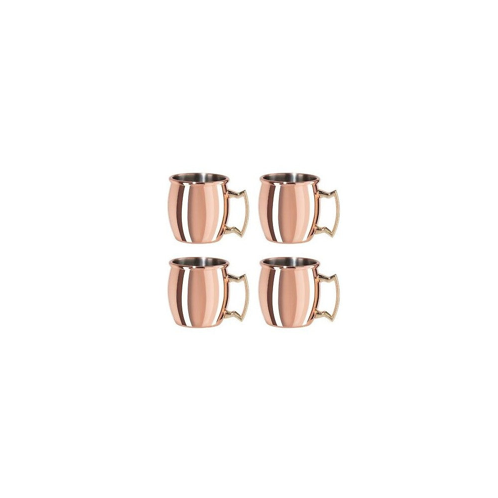 Set de 4 Mini Moscow Mule para Shot 59 ml Color Cobre - OGGI - Gallery 1