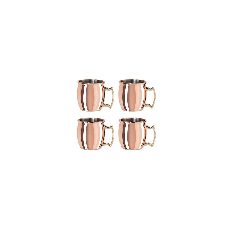 Set de 4 Mini Moscow Mule para Shot 59 ml Color Cobre - OGGI - Image 1