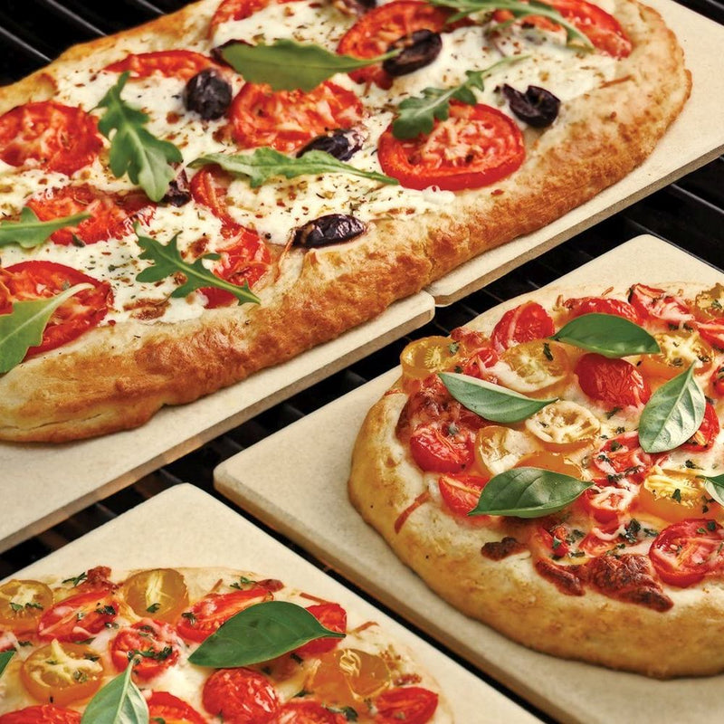 Set de 4 Piedras Cuadradas para Pizza 19 cm - OUTSET - Image 2