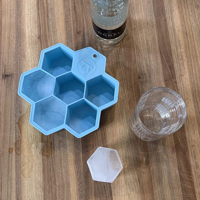 Molde Hexagonal para Hielos XL de Silicona - OUTSET - Image 3