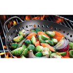 Wok Redondo Antiadherente para Parrilla 27 cm - OUTSET - Thumbnail 2