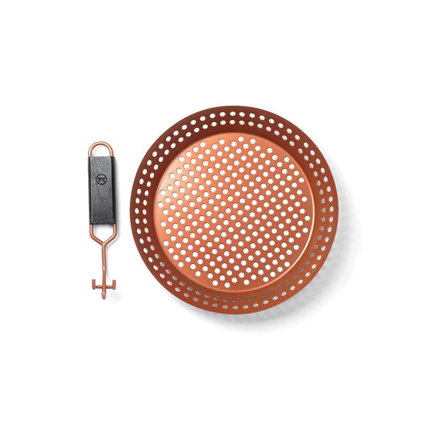 Sartén Antiadherente con Mango Extraíble para Parrilla 30.5 cm Color Cobre - OUTSET - Secondary