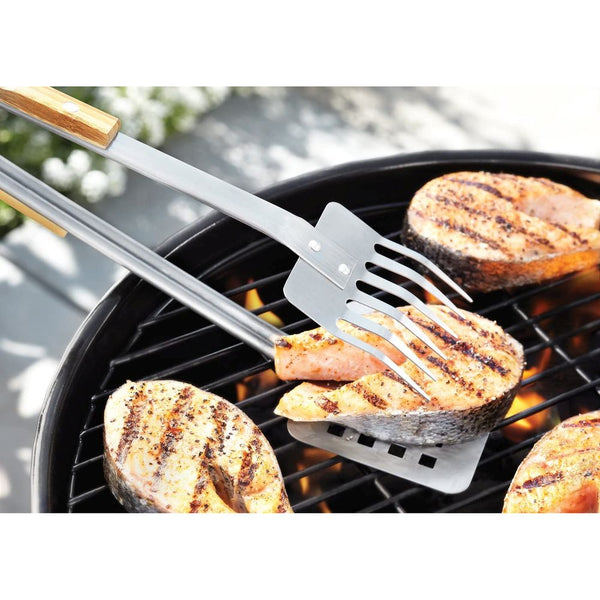Pinzas 3 en 1 para Parrilla de Acero Inoxidable Modelo Verde 48 cm - OUTSET - Secondary