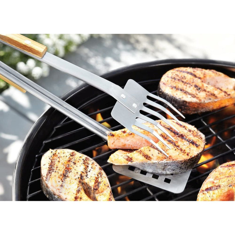 Pinzas 3 en 1 para Parrilla de Acero Inoxidable Modelo Verde 48 cm - OUTSET - Image 2