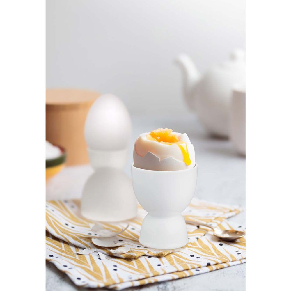 Posa Huevos Doble de Porcelana 8.3 cm - PORCELAIN - Gallery 2