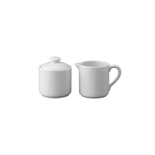 Set de Azucarera y Lechera de Porcelana 177 ml - PORCELAIN
