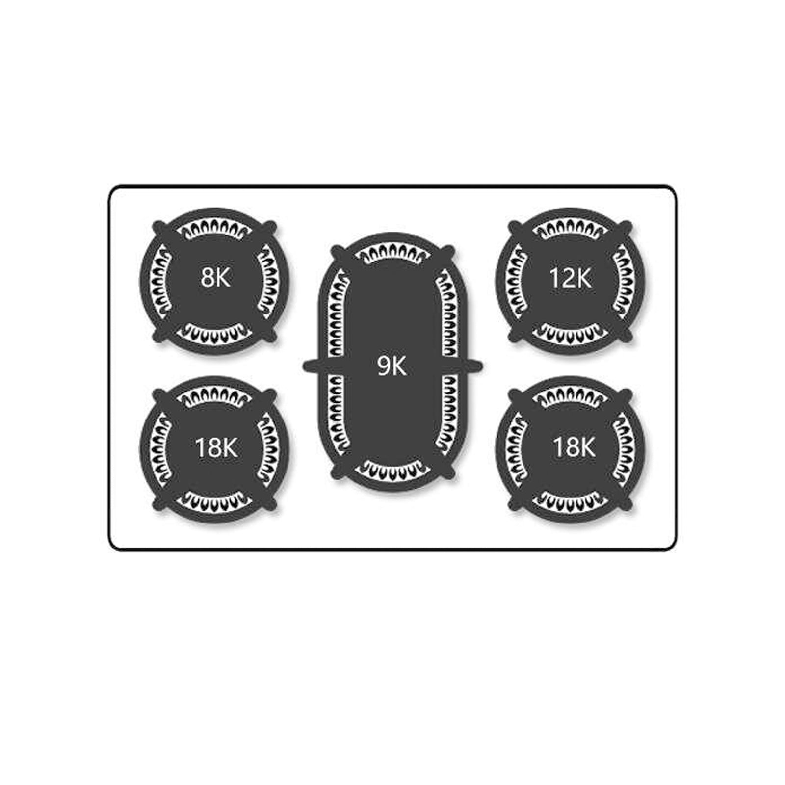 Cocina de Pie Todo a Gas de 30" Serie 3 - VIKING - Gallery 3
