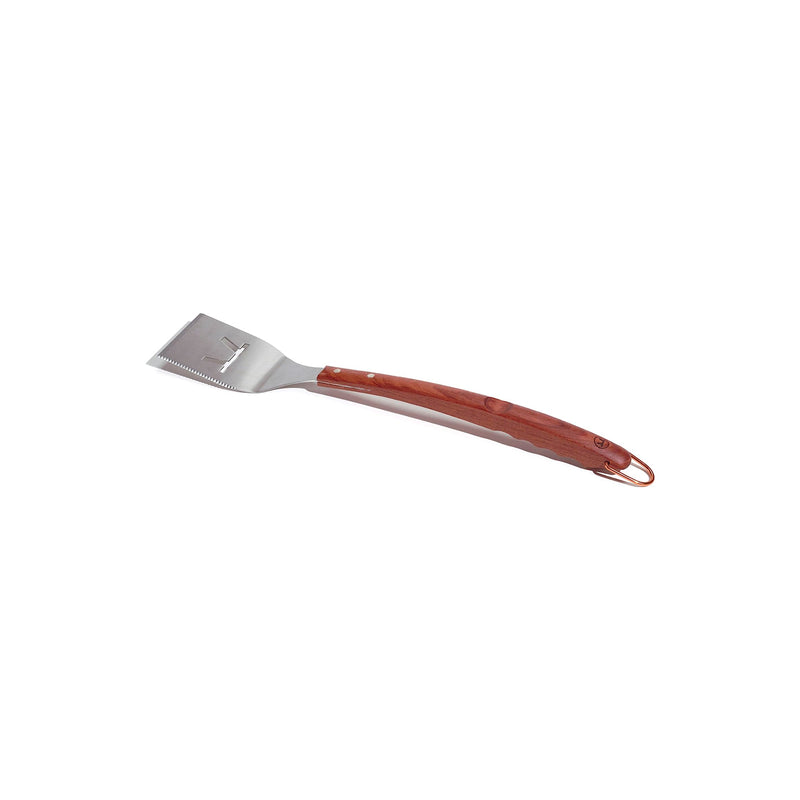 Espátula para Parrilla 53.3cm de Acero Inoxidable y Madera de Palisandro - OUTSET - Image 1