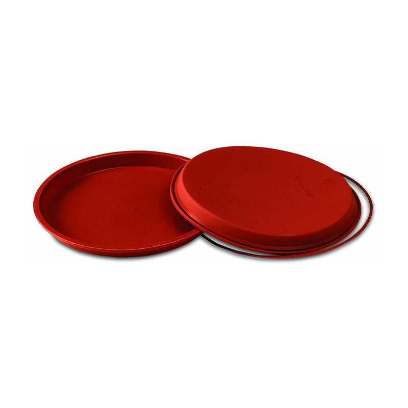 Molde Redondo de Silicona para Pizza Modelo Classic 28 cm - SILIKOMART - Image 1