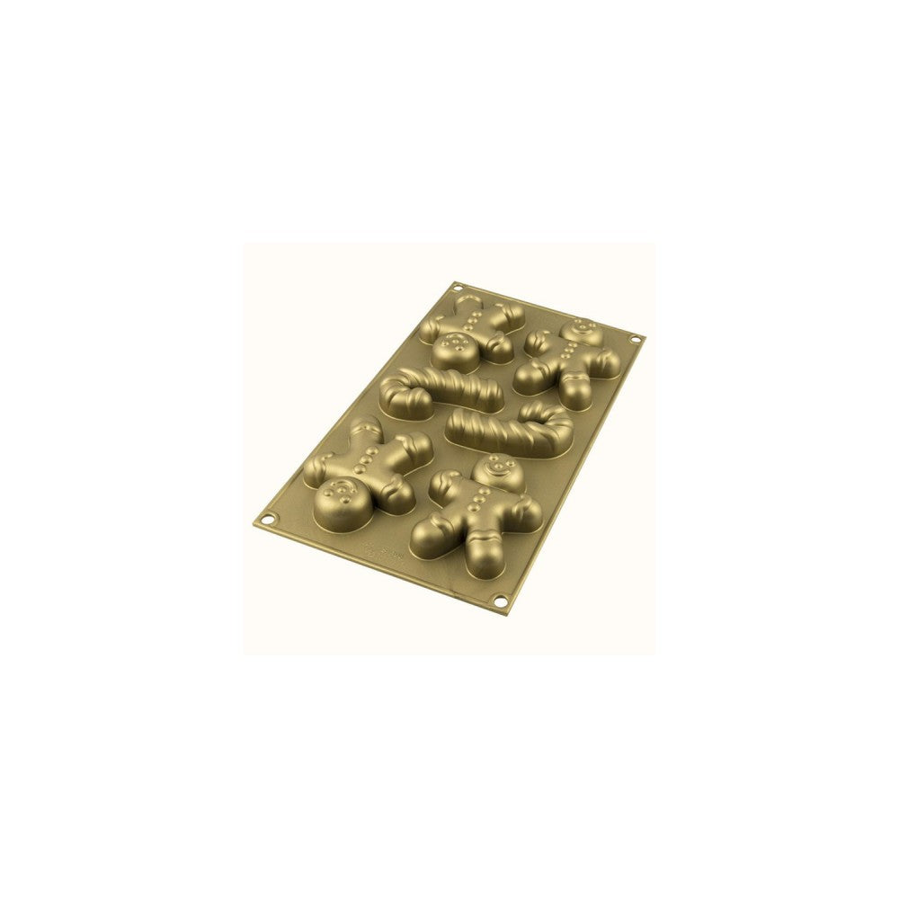 Molde de Silicona para Hombres de Jengibre - SILIKOMART - Gallery 1