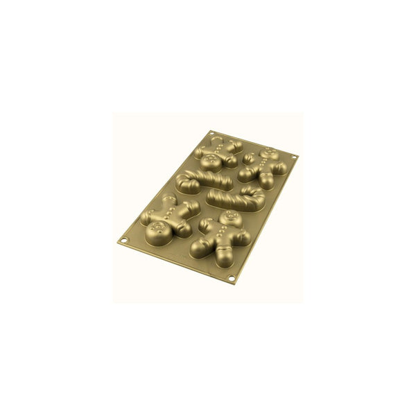 Molde de Silicona para Hombres de Jengibre - SILIKOMART
