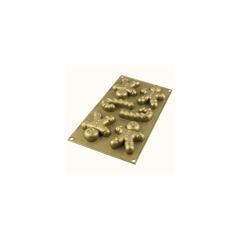 Molde de Silicona para Hombres de Jengibre - SILIKOMART - Image 1