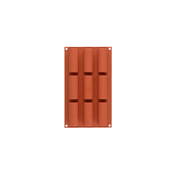Molde de Silicona para 9 Midi Bûche - SILIKOMART
