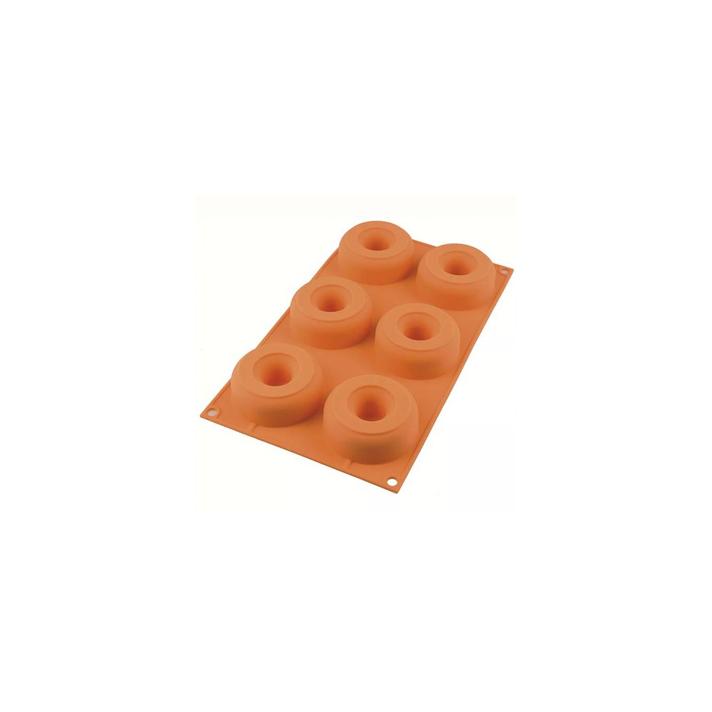 Molde de Silicona para 6 Donuts - SILIKOMART - Gallery 1