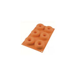 Molde de Silicona para 6 Donuts - SILIKOMART - Thumbnail 1