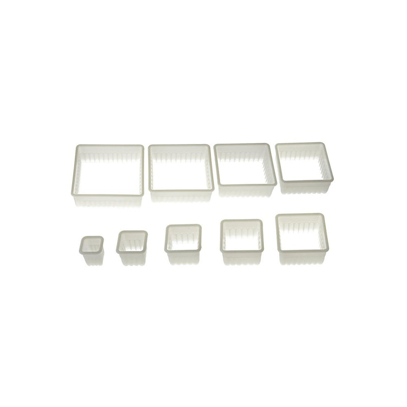 Set de 9 Cortadores para Galletas de Cuadrado Irregular - SILIKOMART - Image 2