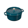 Cocotte Redonda 3.7 Lts de Hierro Fundido de 24 cm Color Marino - STAUB