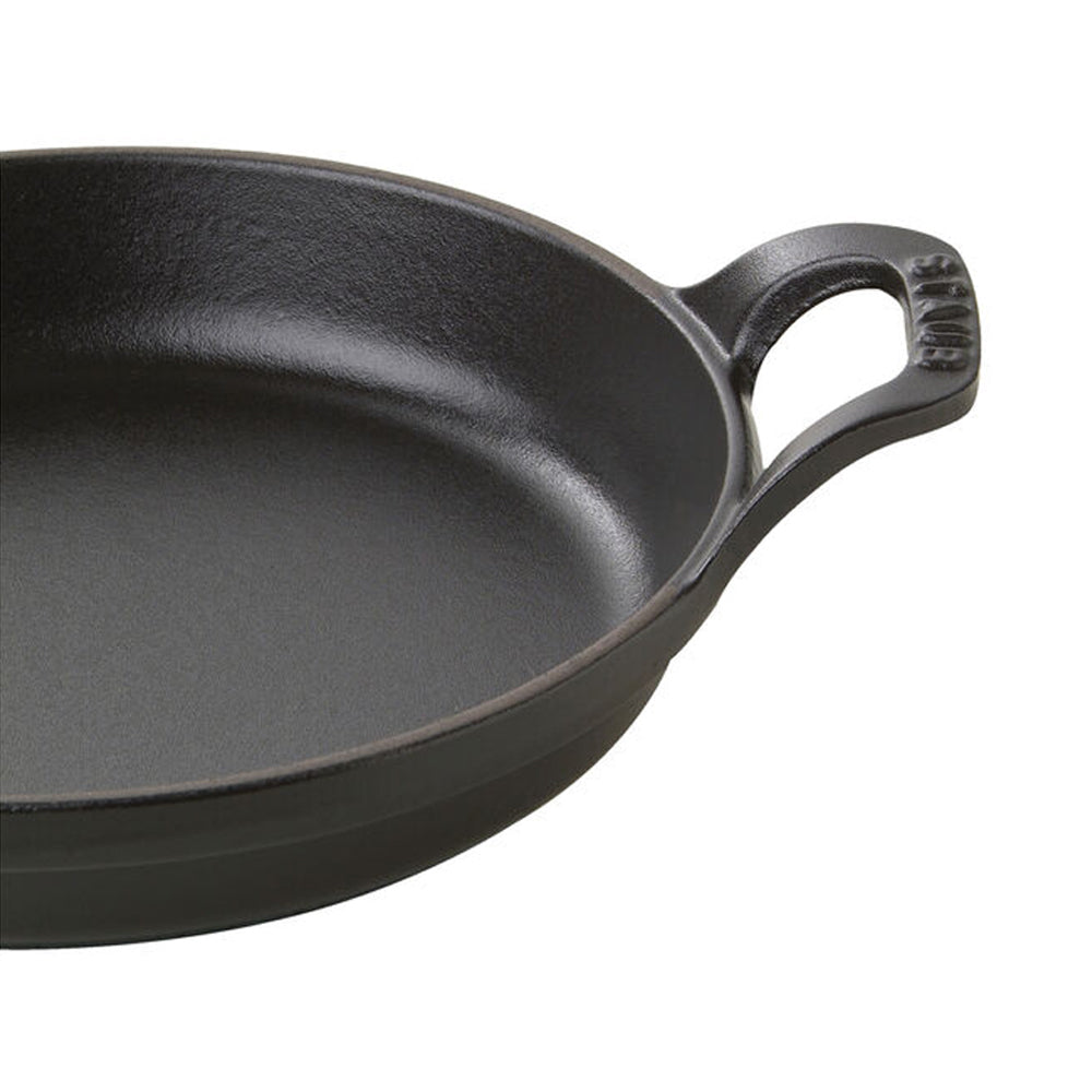Fuente para Horno Redonda 20 cm de Hierro Fundido Color Negro - STAUB - Gallery 2