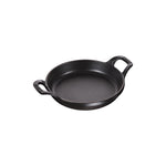 Fuente para Horno Redonda 20 cm de Hierro Fundido Color Negro - STAUB - Thumbnail 1