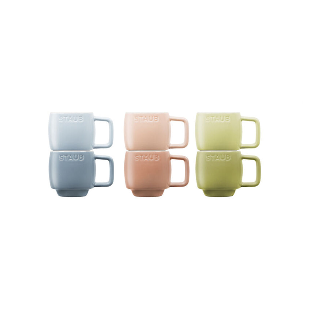 Set de 6 Tazas de Cerámica 100ml Macaron - STAUB - Gallery 3