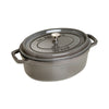 Cocotte Ovalada de Hierro Fundido de 29 cm Gris - STAUB