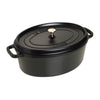 Cocotte Ovalada de Hierro Fundido de 37 cm Negro - STAUB