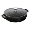 Cacerola de Hierro Fundido de 28 cm Negro - STAUB