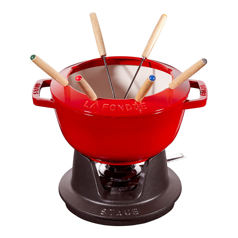 Fondue de Hierro de 20 cm Rojo - STAUB - Image 1
