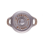 Mini Cocotte Antique Redondo de Cerámica de 10cm Color Gris - STAUB - Thumbnail 3